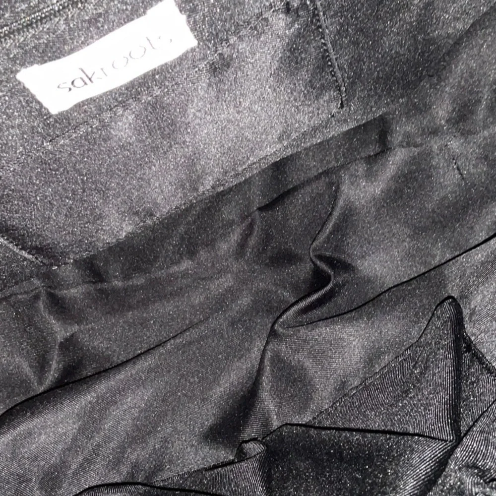 NWT SAKROOTS ATLAS HOBO - BLACK SPIRIT DESERT QUILTED